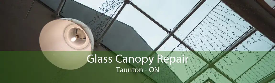 Glass Canopy Repair Taunton - ON