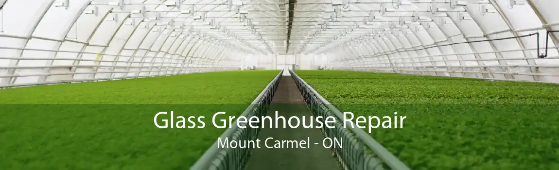 Glass Greenhouse Repair Mount Carmel - ON