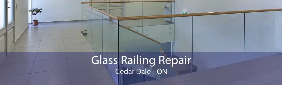 Glass Railing Repair Cedar Dale - ON