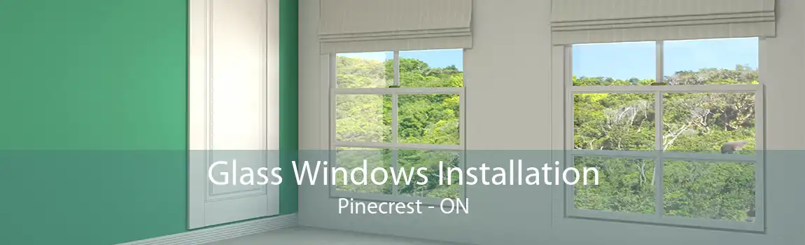 Glass Windows Installation Pinecrest - ON