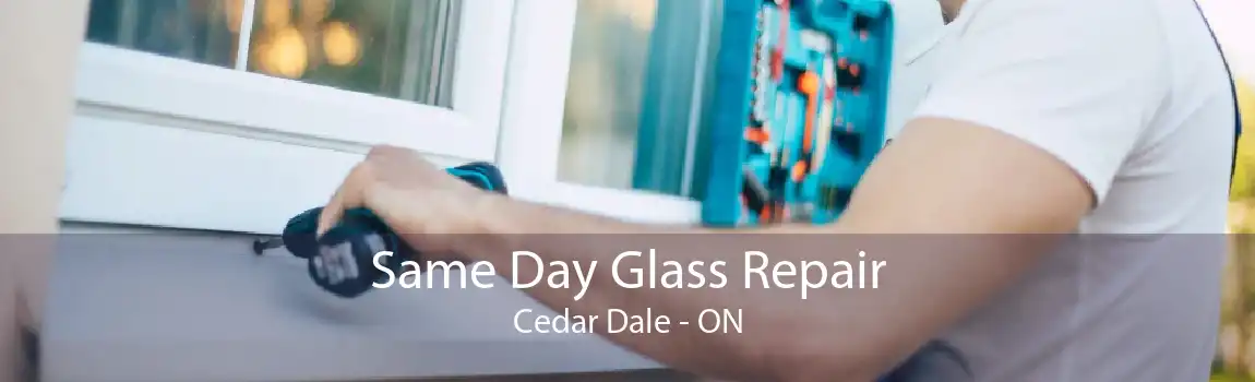Same Day Glass Repair Cedar Dale - ON