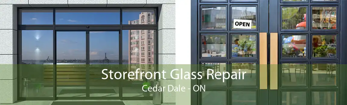 Storefront Glass Repair Cedar Dale - ON