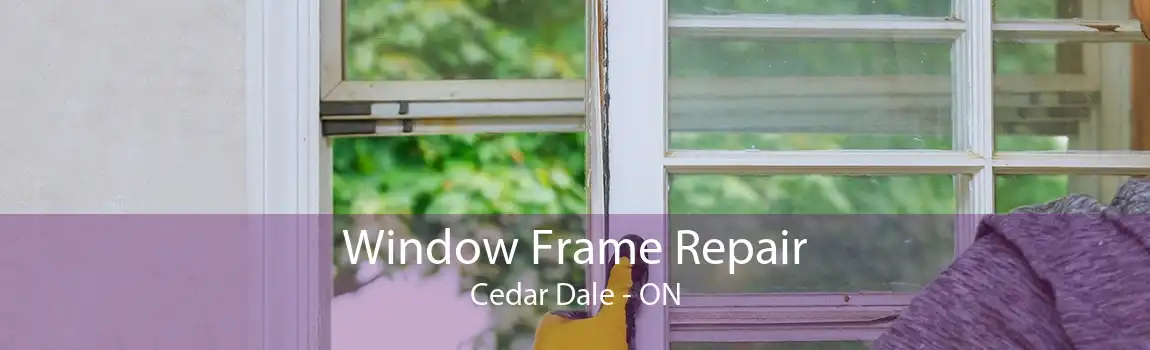 Window Frame Repair Cedar Dale - ON