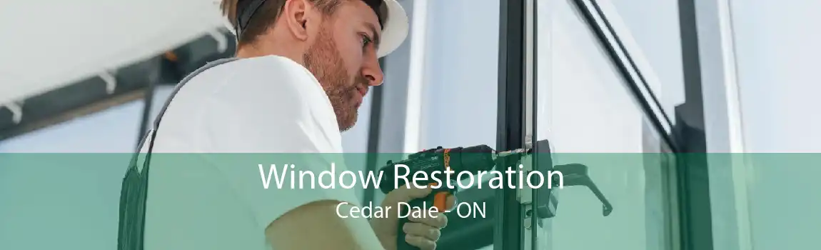 Window Restoration Cedar Dale - ON