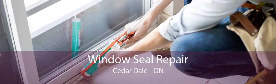 Window Seal Repair Cedar Dale - ON