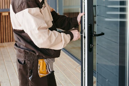 Cleaning And Polishing Glass Door Installation in Oshawa