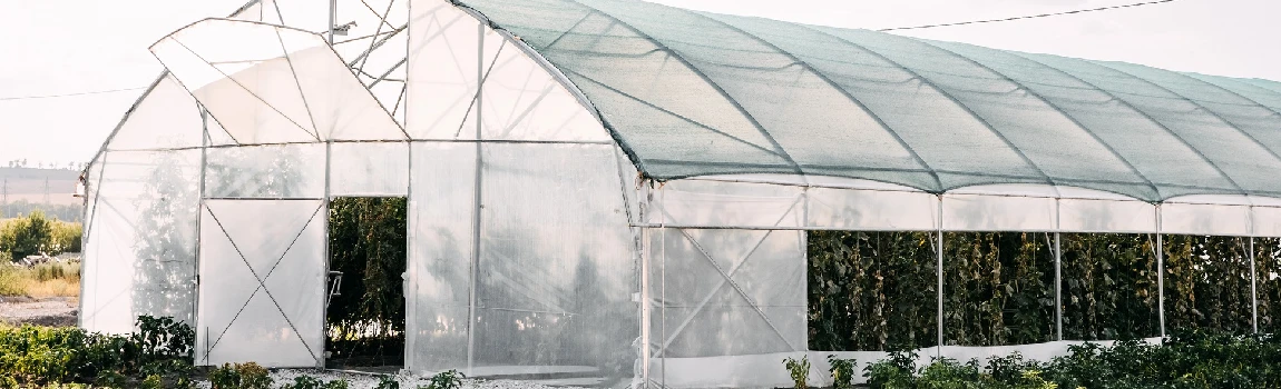 Safe And Reliable Glass Greenhouse in O'Neill